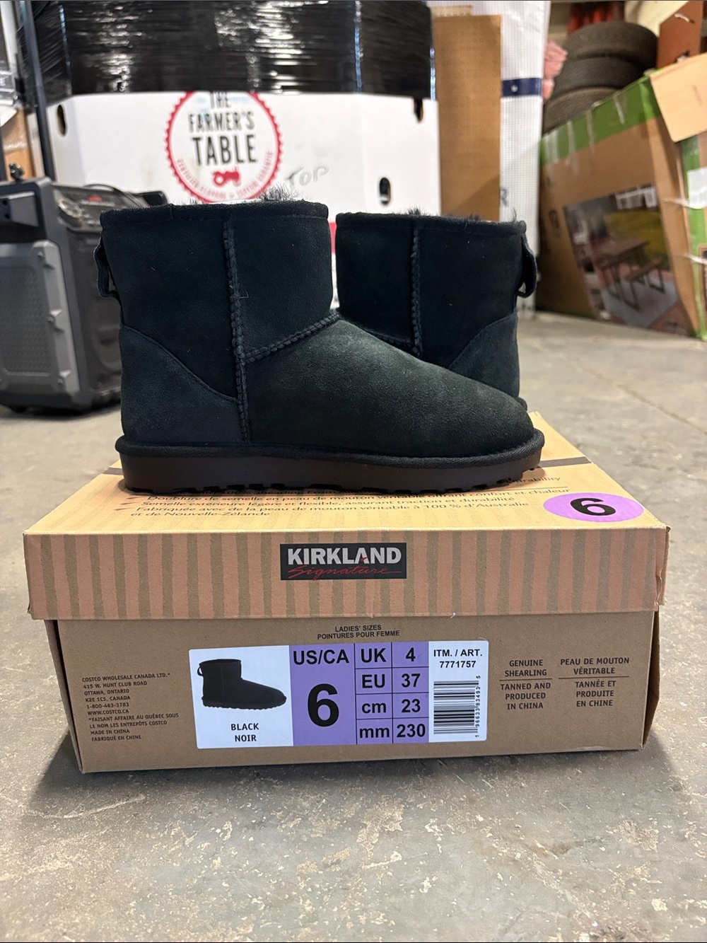 Kirkland Ladies Shearling Boot